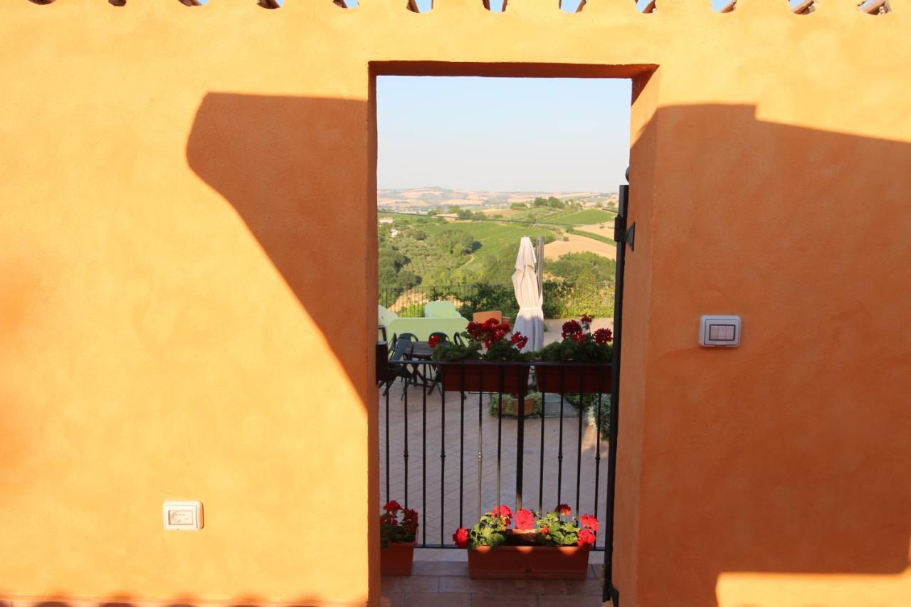 Poggio Montali Villa Monte Roberto Buitenkant foto
