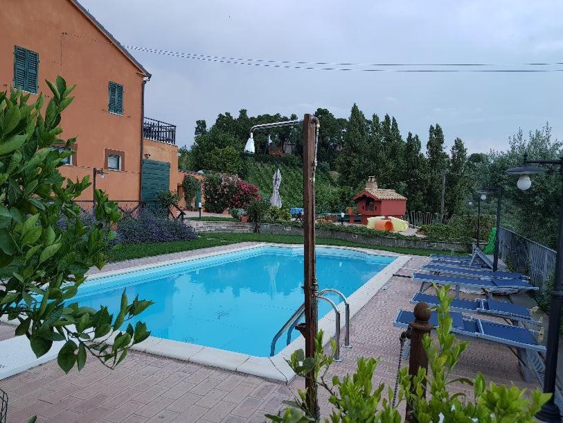 Poggio Montali Villa Monte Roberto Buitenkant foto