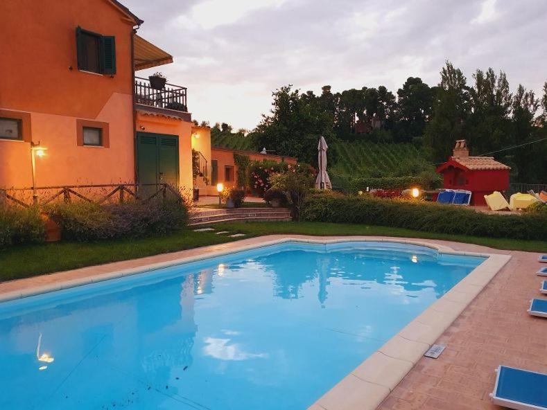 Poggio Montali Villa Monte Roberto Buitenkant foto